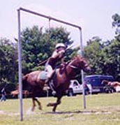 [photo, Jouster at St. Margaret's, Annapolis, Maryland, July 2005]