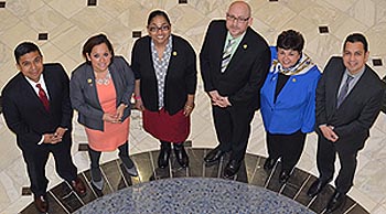 [photo, Maryland Legislative Latino Caucus, Annapolis, Maryland]