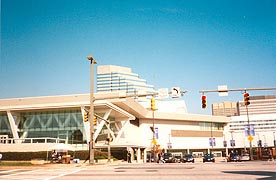 [photo, Baltimore Convention Center, view from West Conway St., Baltimore, Maryland]