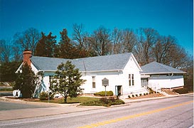 [photo, Calvert County Board of Elections, Community Resources Building, 30 Duke St., Prince Frederick, Maryland]