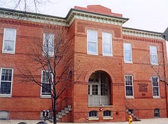 [photo, Former site of Frederick County Citizen Services Division, 520 North Market St., Frederick, Maryland]