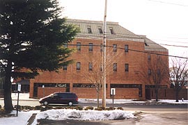 [photo, District Court Building, Mary E. W. Risteau Multi-Service Center, 2 South Bond St., Bel Air, Maryland]