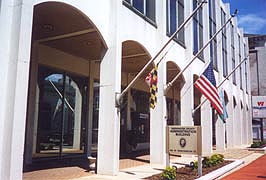 [photo, County Administration Building, 100 West Washington St. Hagerstown, Maryland]