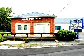 [Fire Hall, 1902 Church Creek Road, Church Creek, Maryland]